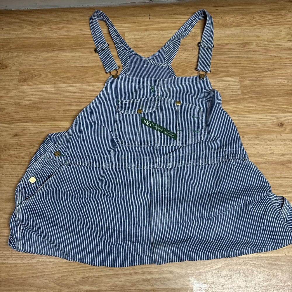 Key Imperial Striped Bibs Tote Bag